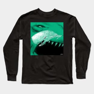 the invictus liviathan killer big whale ecopop arts Long Sleeve T-Shirt